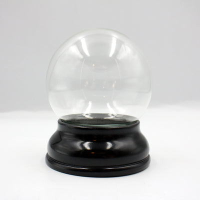 Glass Globe | Black Base